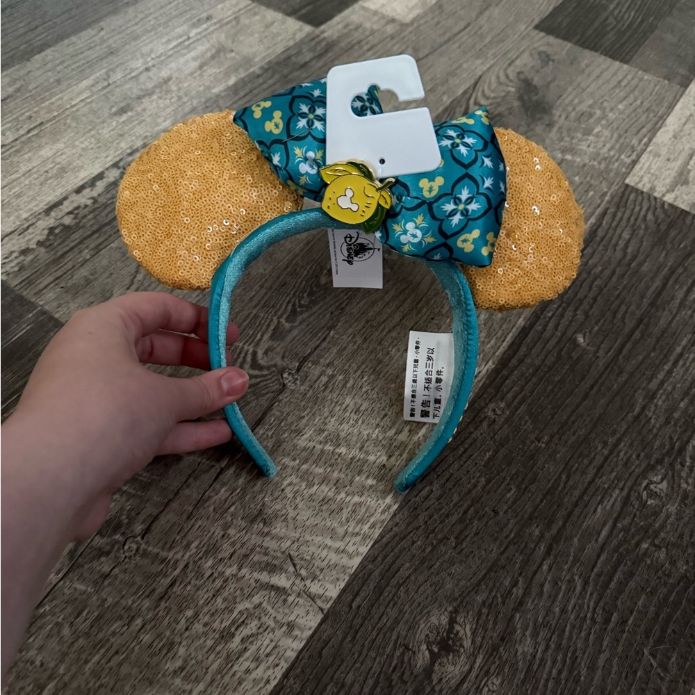 Disney ears lemon Headband